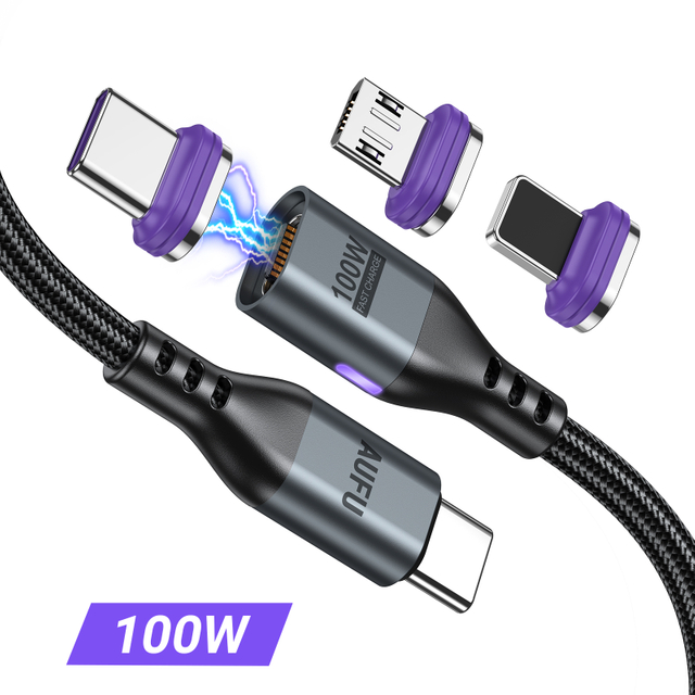 16Pin 100W Magnetic Charging Cable