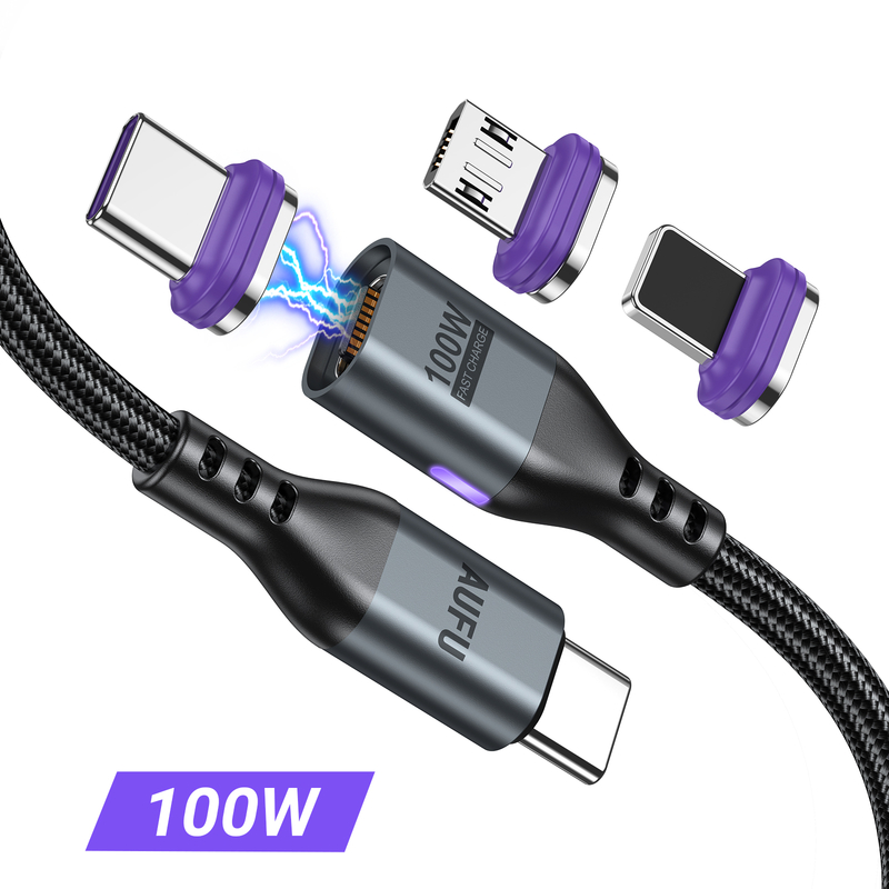 16Pin 100W Magnetic Charging Cable