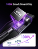 16Pin 100W Magnetic Charging Cable
