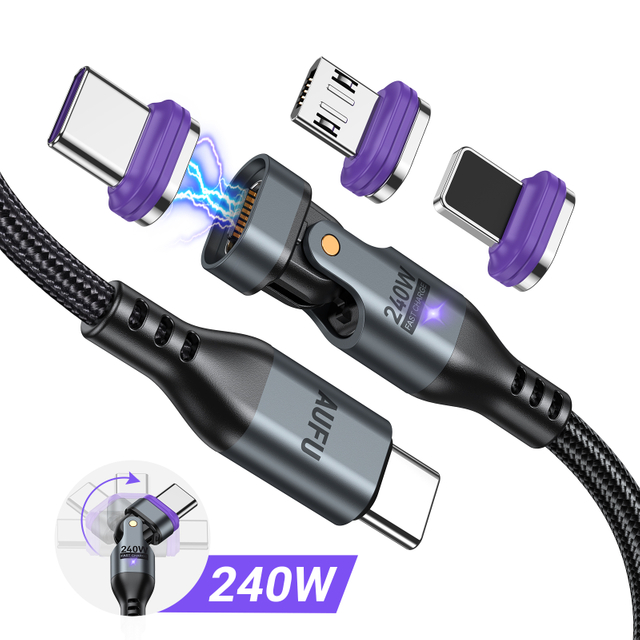 16PIN 240W Magnetic Charing Cable